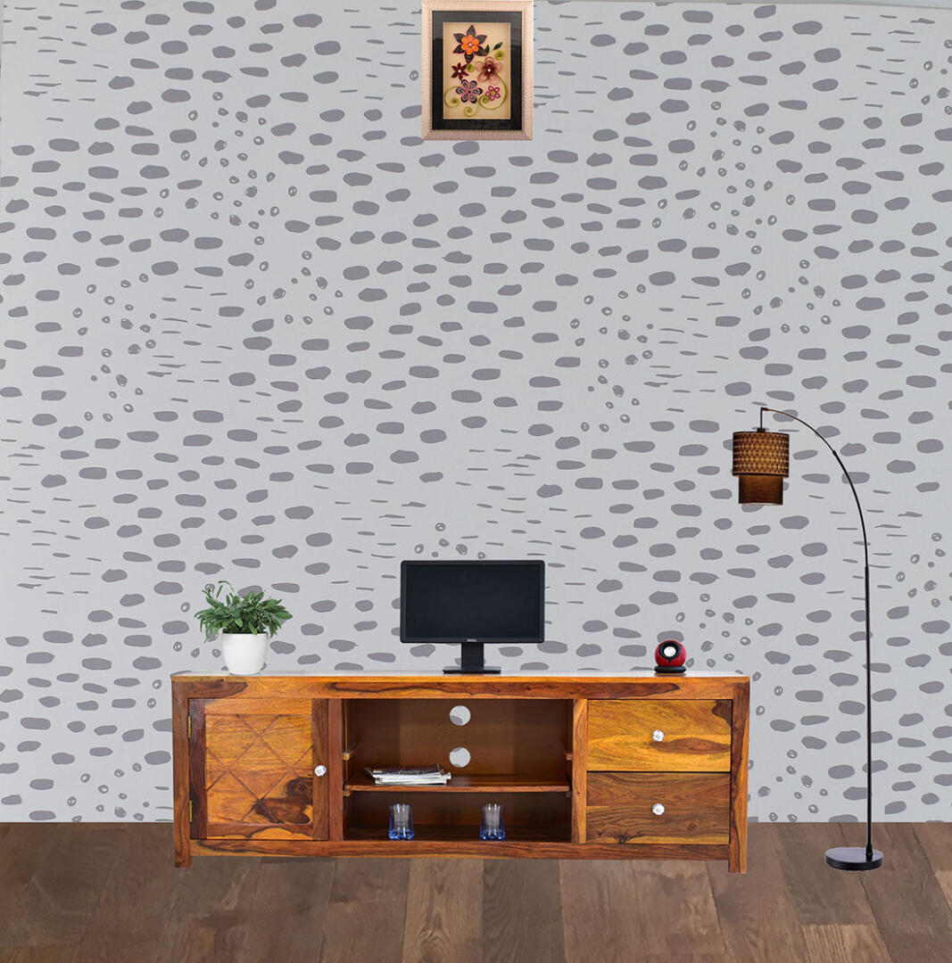 Vinyl Coated Wallpaper Roll - W142 (53 cm x 10.05 m; 57 sq ft.) - Image 1